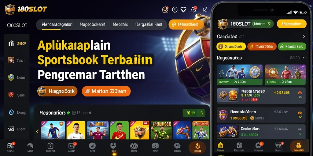 Tampilan menarik dari gameplay 180SLOT di Sportsbook.