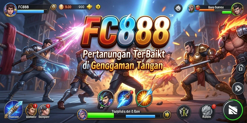 Screenshot FC888 menampilkan aksi pertarungan yang mendebarkan dan grafik yang menawan.