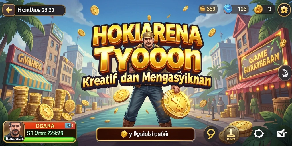 Tampilan menarik dari gameplay HOKIARENA yang mendebarkan.