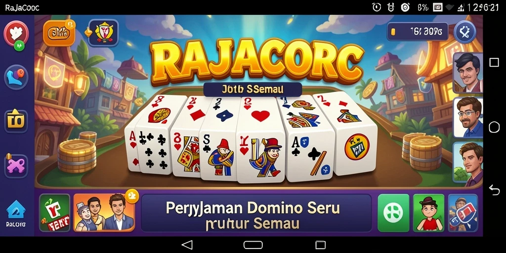 Screenshot gameplay RAJACORC yang seru dan menarik.