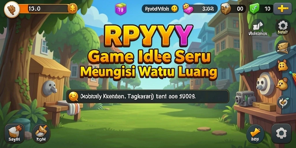 Tampilan gameplay seru dan menarik dari RPYYY yang menawarkan pengalaman Idle.