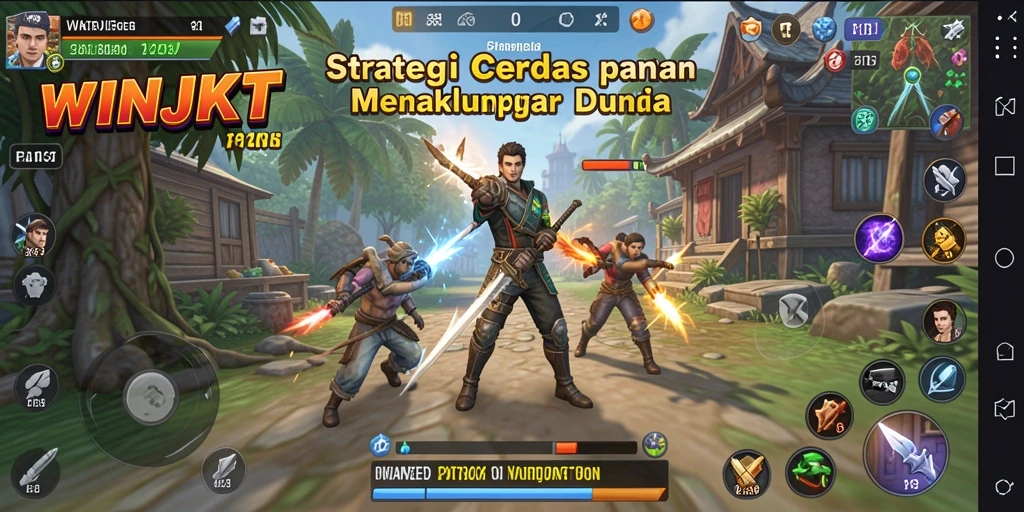Gambaran mendebarkan dari pertempuran strategis di WINJKT.